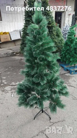 Заснежена елха 60 см, снимка 9 - Декорация за дома - 56609463