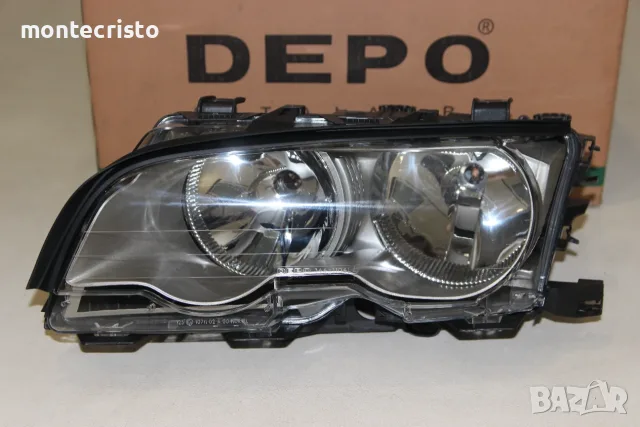 ✔️НОВ ляв фар BMW E46 coupe cabrio Serie 3 (1999-2001г.) 63126908223 купе кабрио