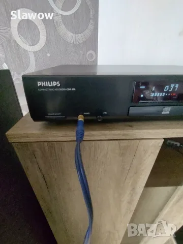 Philips CDR 870 CD Записвачка, снимка 2 - Декове - 56686466