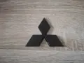 черно лого Mitsubishi 10 см, снимка 1