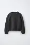 ZARA тъмносив плетен пуловер, снимка 6