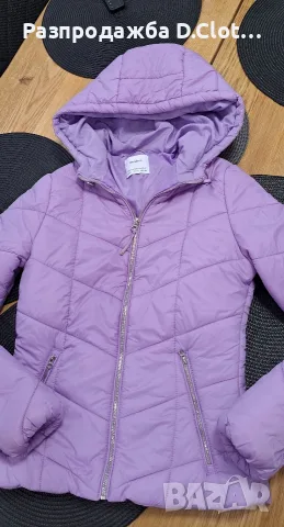 Bershka яке с качулка XS-S   , снимка 4 - Якета - 52650191