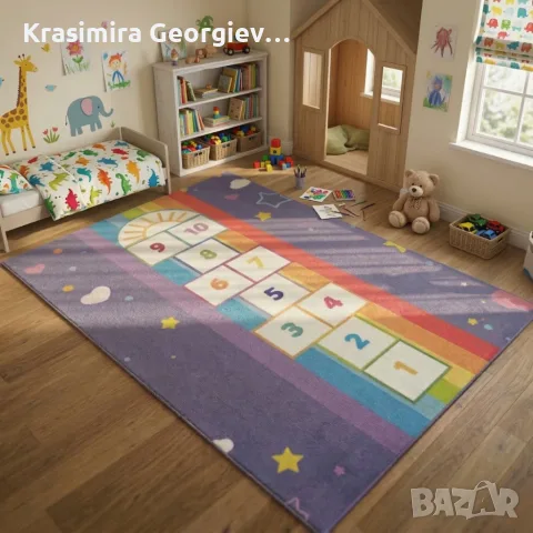 Детски килим за игра 120х160см , снимка 14 - Килими - 56748780