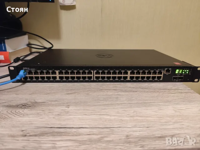 Управляем суич Dell Networking N2048 (Layer 2+ / 48x 1GbE / 2x 10Gb SFP+)
