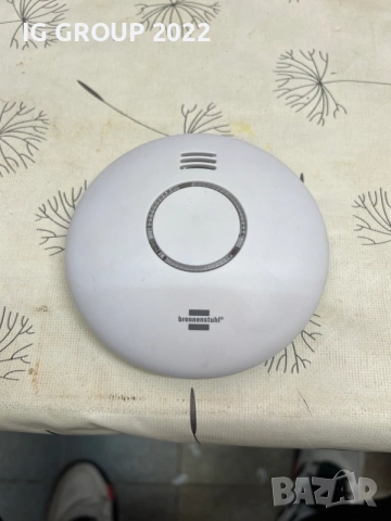 Brennenstuhl Connect WRHM01 – Wi-Fi датчик за дим и температура, Smart аларма
