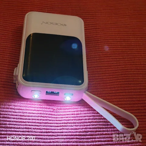 Преносима батерия YOBON 10000 mAh. , снимка 6 - Външни батерии - 56578607