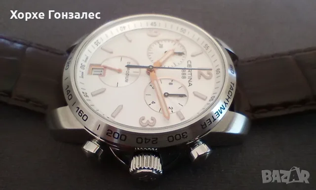 Certina DS Podium Chronograph, 40мм, снимка 5 - Мъжки - 56719120