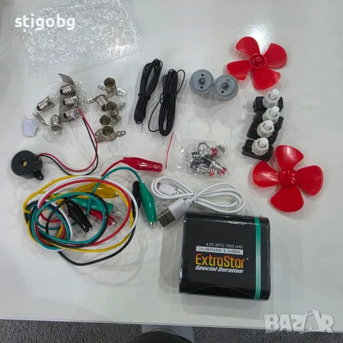 Испански STEM електроконструктор InputMakers Advanced Kit E5 (НОВ
