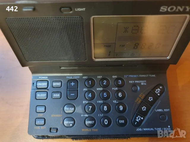 SONY ICF-SW 1OO, снимка 3 - Радиокасетофони, транзистори - 56641401