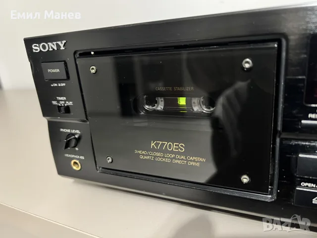 Sony TC K770ES - триглав дек, снимка 6 - Декове - 56555814