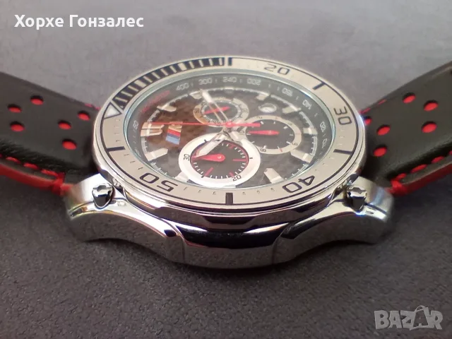 BMW M Carbon Chronograph, 45mm, снимка 6 - Мъжки - 56721364