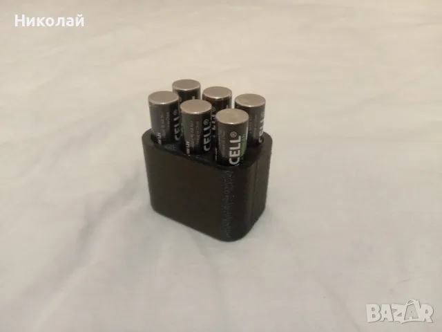 Органайзер за батерии ААА за дома 