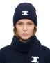 Celine комплект шапка и шал, снимка 13