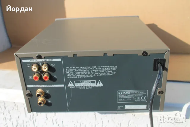 Касетен дек Teac R-H 300, снимка 7 - Декове - 56599391