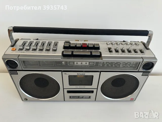 Sharp gf 9090 Japan Промоция, снимка 2 - Радиокасетофони, транзистори - 56650752
