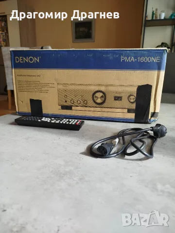 усилвател denon pma 1600ne, снимка 5 - Ресийвъри, усилватели, смесителни пултове - 56555750