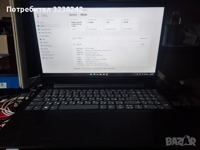 lenovo S145-15IWL лаптоп 