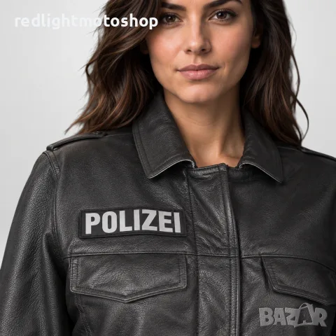 Polizei Дамско кожено яке S – Ново, снимка 2 - Аксесоари и консумативи - 56589458