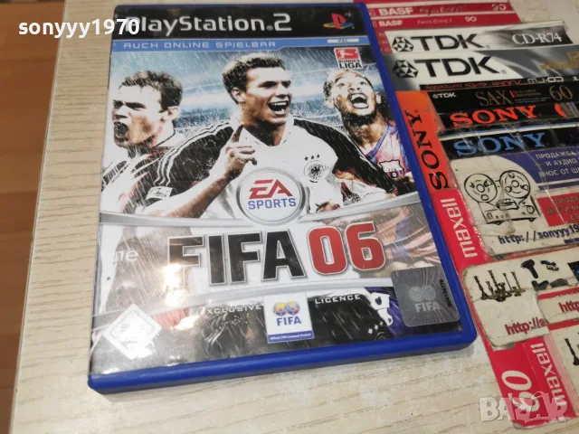 SONY PS2 FIFA 06 GAME 3110262014H2E8R, снимка 8 - Игри за PlayStation - 56750574