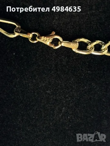 Нова златна гривна плетка Cartier, снимка 11 - Гривни - 56612209