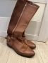 Оригинални дамски кожени ботуши Massimo Dutti (размер 41), снимка 1