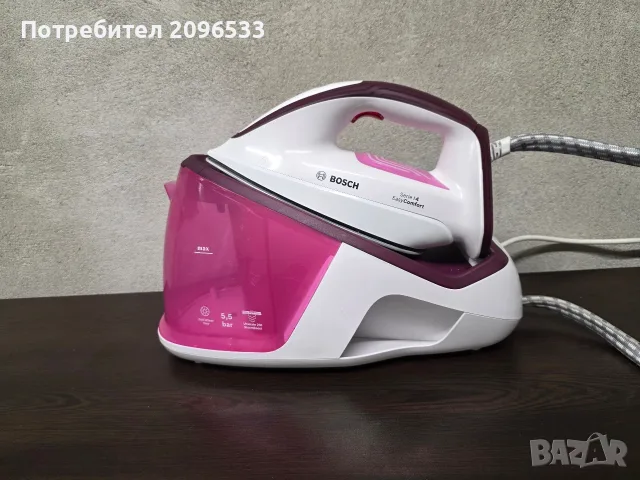 Парна станция Bosch Serie 4 EasyComfort 5,5 bar - като нова