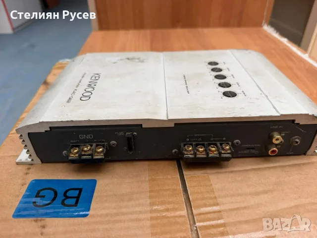 2910 kenwood kac-q62 усилвател за кола -цена 34  евро smr - използван / БЕЗ гаранция 800 Watts макси