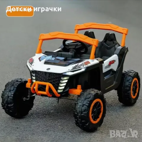 Нов голям Акумулаторен Джип UTV – Офроуд Модел с Bluetooth и Люлка