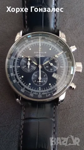 Zeppelin Chronograph Alarm 43mm , снимка 7 - Мъжки - 56717825