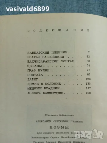 Александър Пушкин - поеми , снимка 5 - Художествена литература - 56642513