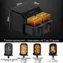 Фритюрник с горещ въздух XXL 9L, 2 камери, 8 програми, снимка 3