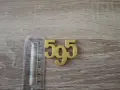 златиста емблема ABARTH 595, снимка 3