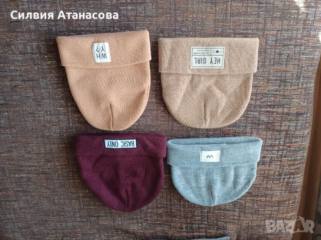 Шапки цветни  по 3€, снимка 2 - Шапки - 56612033