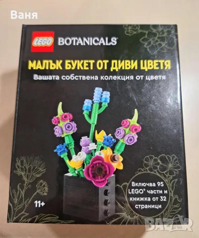 Конструктор LEGO Botanicals - Малък букет от диви цветя