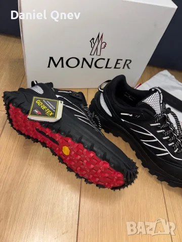 Moncler черен цвят, снимка 4 - Маратонки - 56723774