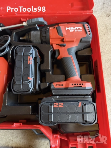 Hilti SF 6-22 Nuron безчетков винтоверт, снимка 3 - Винтоверти - 56580216