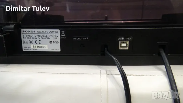 SONY PS-lx300USB, снимка 12 - Грамофони - 56624496