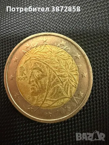 2 евро италия Данте слигери  
