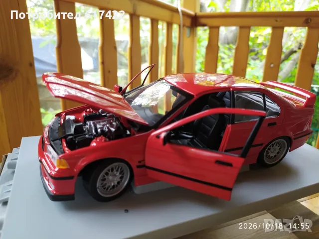  1:18 BMW 318is UT Models, снимка 12 - Колекции - 56553403