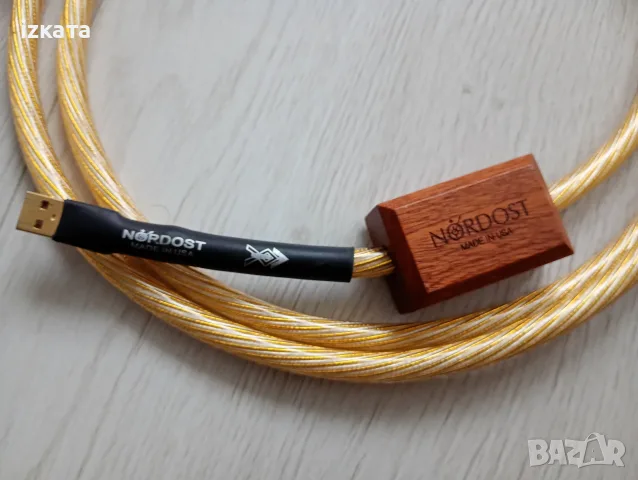 Audioфилски USB кабел Nordost Odin Gold, снимка 4 - Аудиосистеми - 56658167