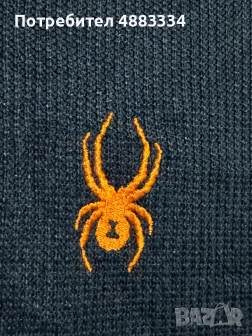 Spyder Sweater Mens 1/2 Zip Fleece Pullover, снимка 2 - Пуловери - 56738956