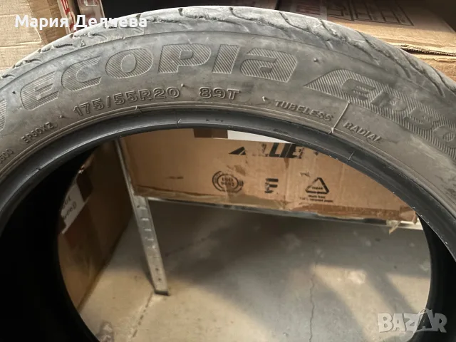 Гуми BRIDGESTONE ECOPIA 4 бр , снимка 4 - Гуми и джанти - 56644272