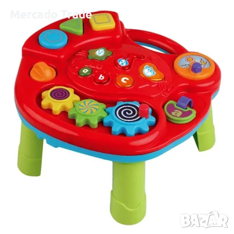 Масичка за игри за деца Mercado Trade, Със звук и светлина, На батерии