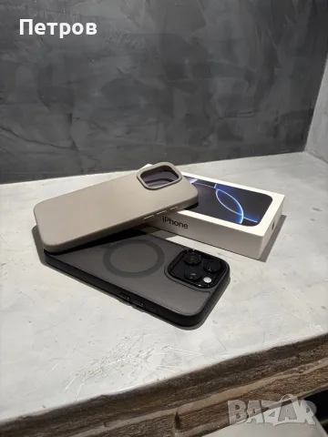 КАТО НОВ Iphone 16 Pro Max  Black + подаръци, снимка 11 - Apple iPhone - 56622382