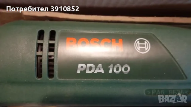 Шлайф машина Бош PDA 100, снимка 2 - Шлайфмашини - 56677453