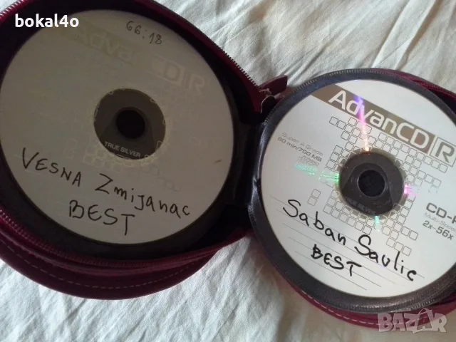 Класьори за дискове с дискове в тях, снимка 6 - CD дискове - 56732276