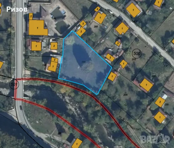Парцел 1,8 дка., с.Рибарица, общ. Тетевен