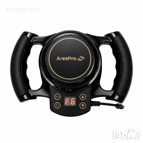 Инфрачервен вибрационен масажор AresPro с 360° въртяща глава и 15 скорости – за антицелулитен масаж