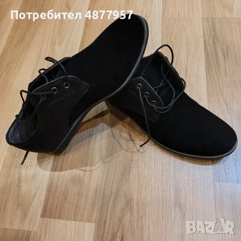 Нови обувки от велур , снимка 2 - Ежедневни обувки - 56728321