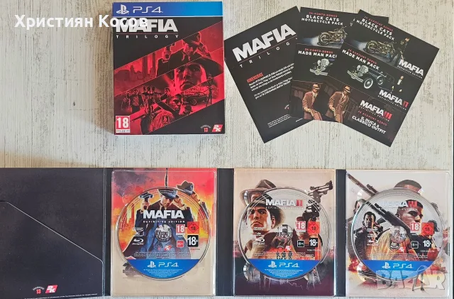 Mafia Trilogy Collection, снимка 3 - Игри за PlayStation - 56598900
